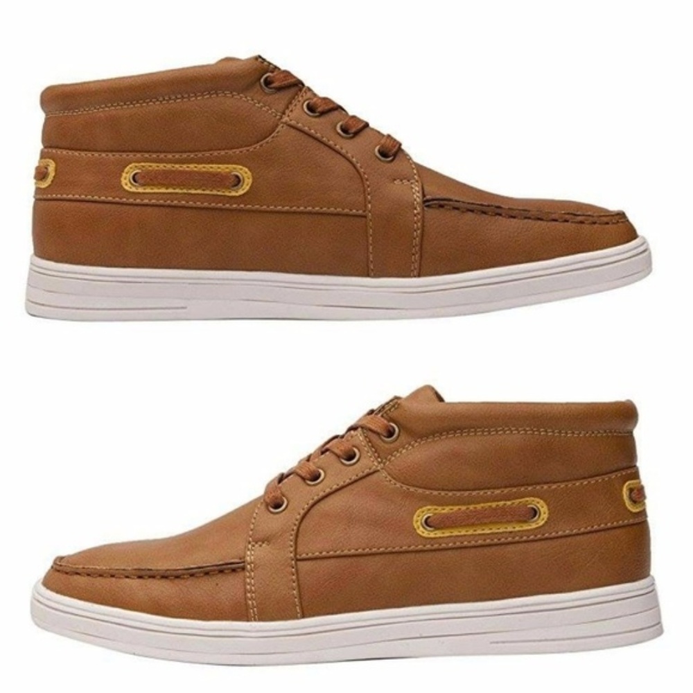 Mens "Tom" Tan Fashion Sneakers